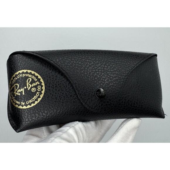 Authentic Ray Ban RB5255 2034 Black on Clear Full Rim Eyeglasses Frame 53-16-135 - Picture 10 of 11